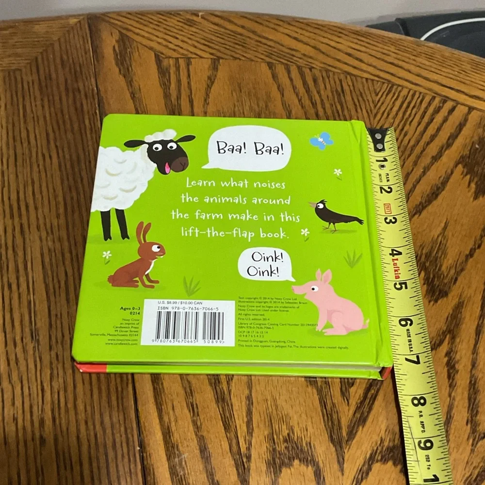 4 Board Books: Moo Moo, Woof, Woof, Furry Friends & What Makes a Rainbow
